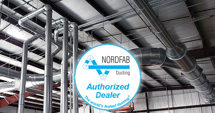 Nordfab Authorized Dealer ducting installation