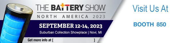 Visit Nordfab at The Battery Show 2023
