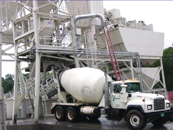 Nordfab duct at concrete batch plant 2