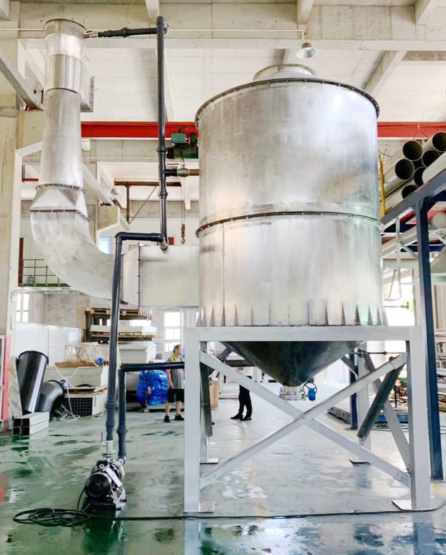 Installation Scrubber