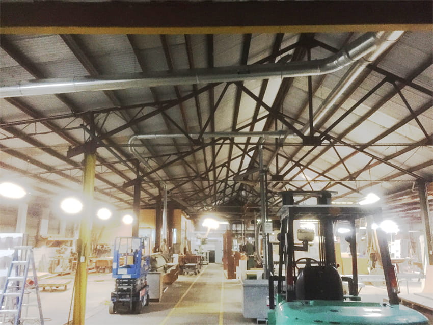 Ducting system Darra joinery