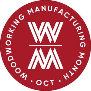 Woodworking Manufacturing Month logo