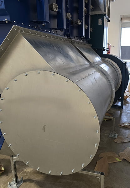 Nordfab can manufacture the connections needed for any dust collector.