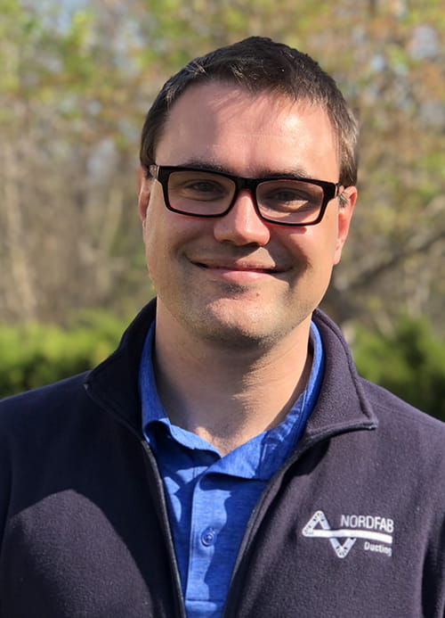 Evan Thomson, Nordfab Application Engineer