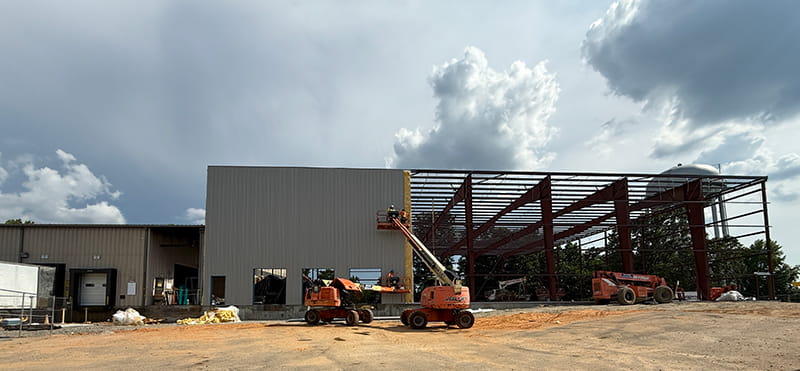 Walls going up XD