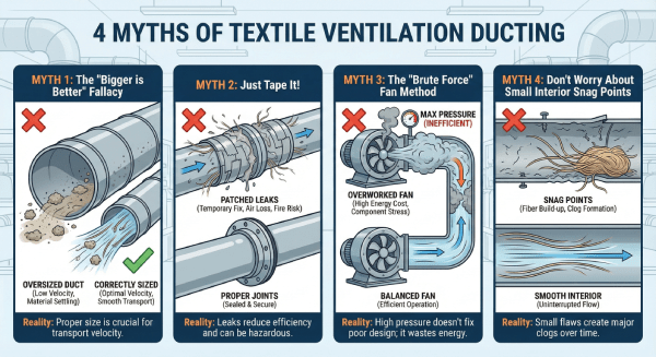 textile ventilation myths