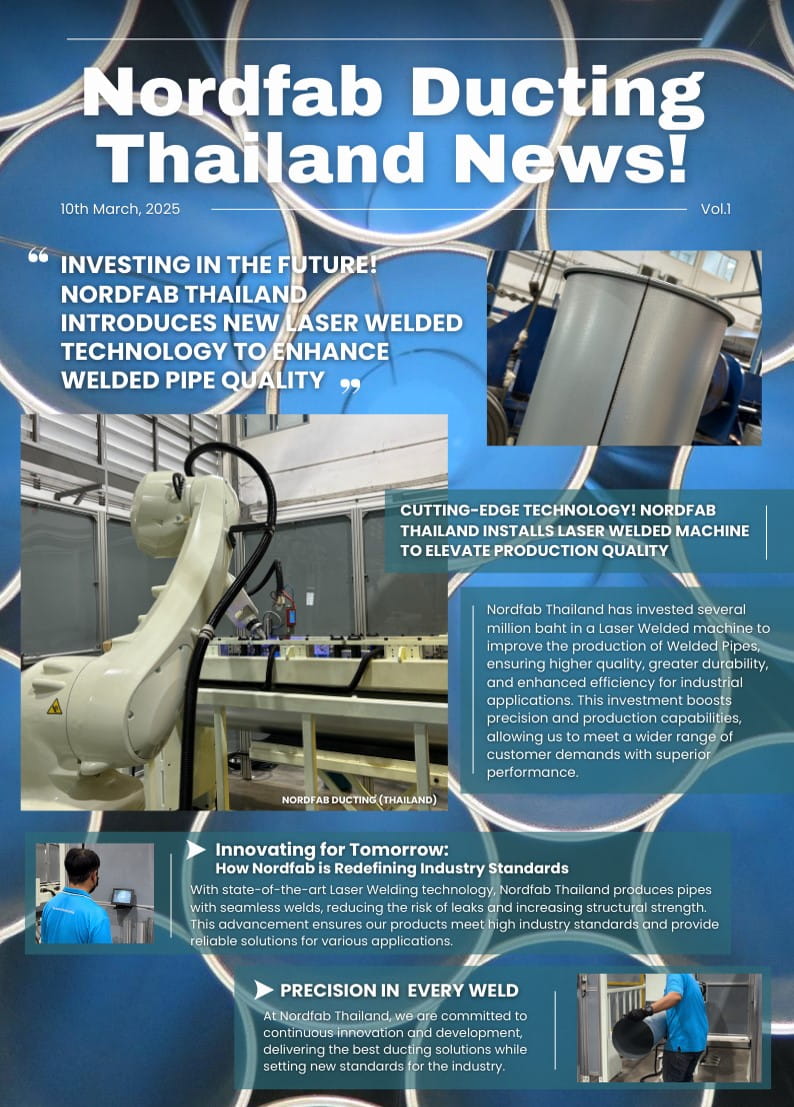 Laser welded ductwork