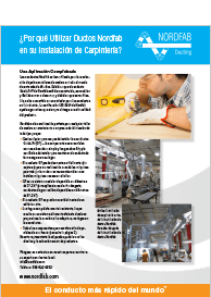 Conductos Nordfab en su Instalación de Carpintería