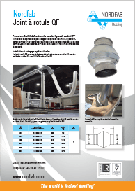 Nordfab Joint à rotule QF