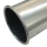 Nordfab Quick-Fit® rolled end on duct