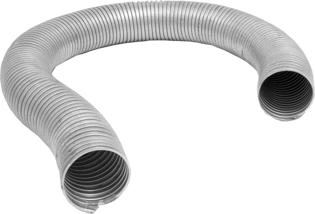 8 Galvanized Steel Flex Tubing 10' CUT LENGTH