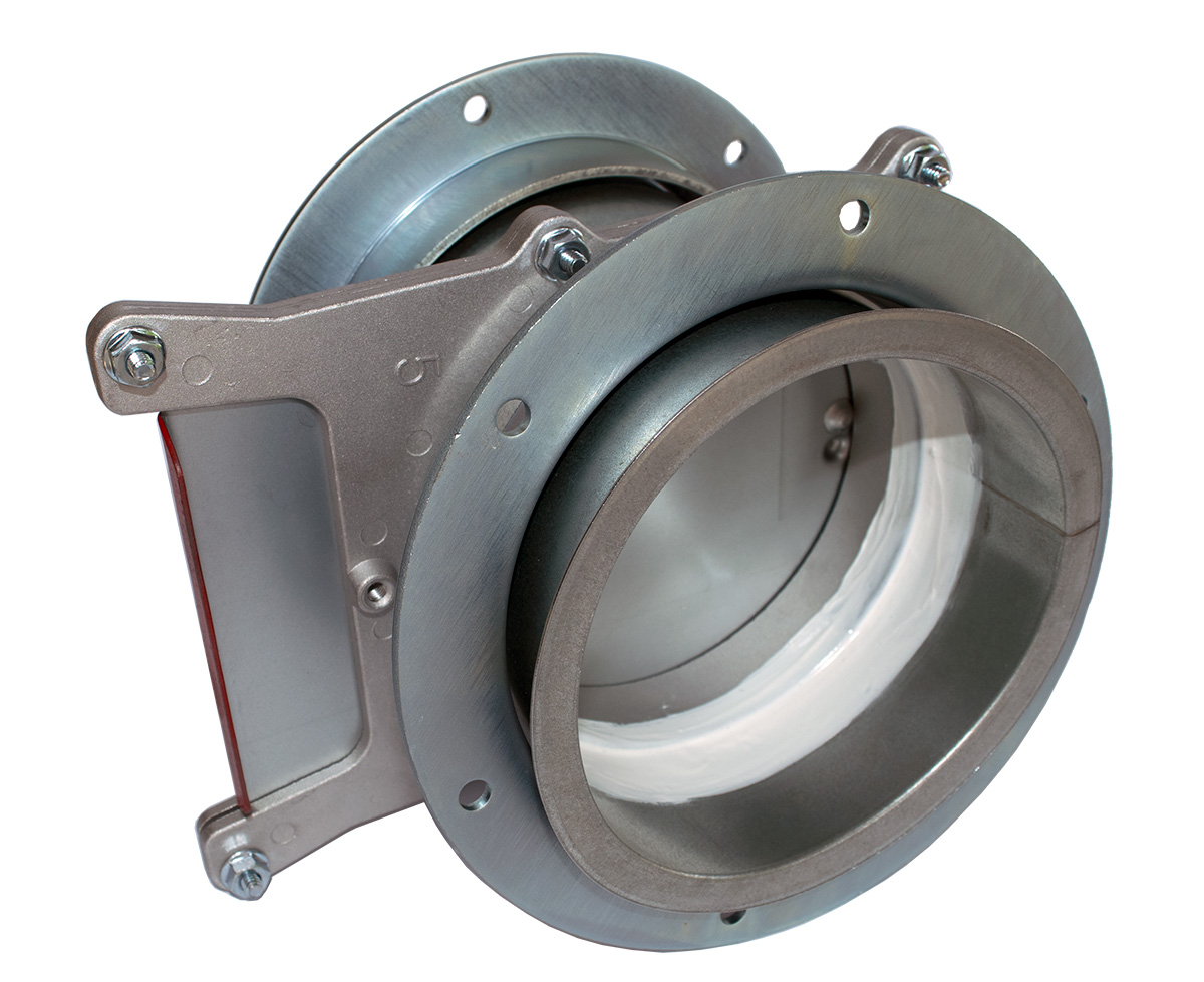 Flanged Manual Blast Gate Products Nordfab