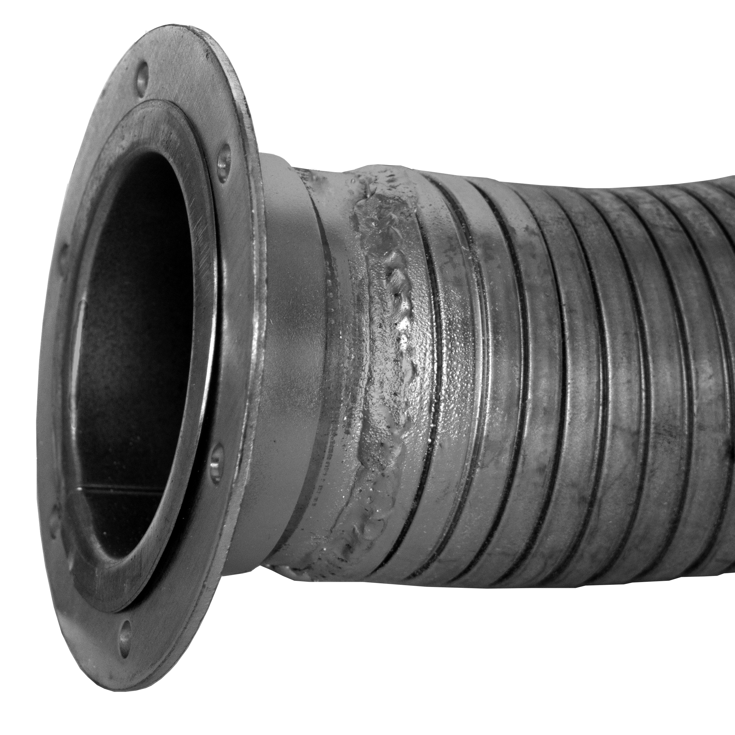 Flanged Ultra Flex Steel Hose Assembly Products Nordfab Ducting